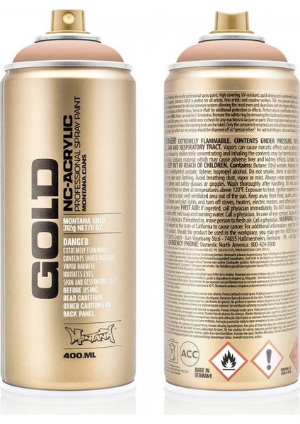 : Gold Akrilik Sprey Boya : 400 ml : Make-Up 1430