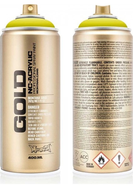 : Gold Akrilik Sprey Boya : 400 ml : Banana Joe 1120