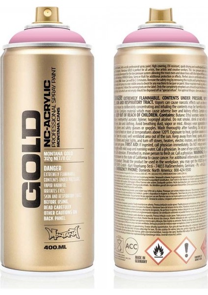 : Gold Akrilik Sprey Boya : 400 ml : Frozen Raspberry 3110