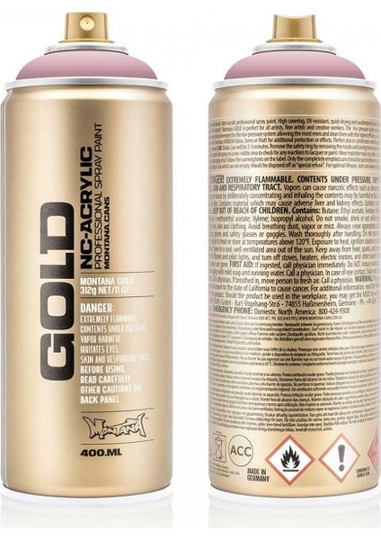 : Gold Akrilik Sprey Boya : 400 ml : Mortadella 4010