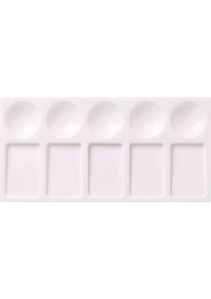 : Basics Akrilik Küçük Dikdörtgen Palet