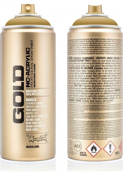 : Gold Akrilik Sprey Boya : 400 ml : Sand CL8300