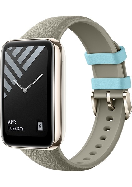 Sunsky Xiaomi Mi Band 7 Pro için Saat Kayışı - Gri (Yurt Dışından)