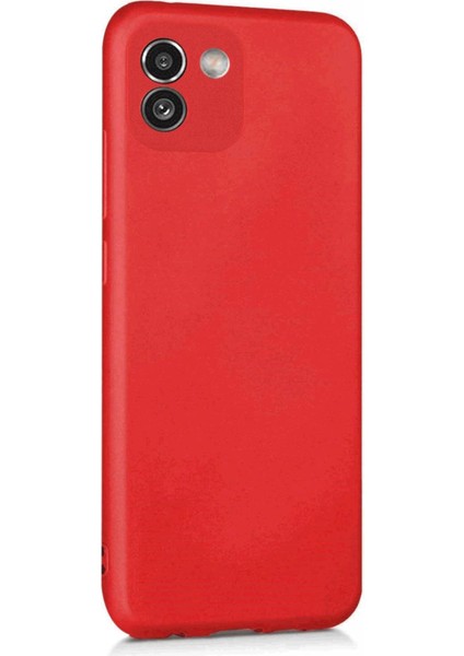 Samsung Galaxy A03 Kılıf Kamera Korumalı Silikon Rubber Arka Kapak
