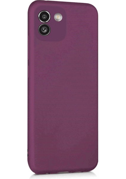 Samsung Galaxy A03 Kılıf Kamera Korumalı Silikon Rubber Arka Kapak