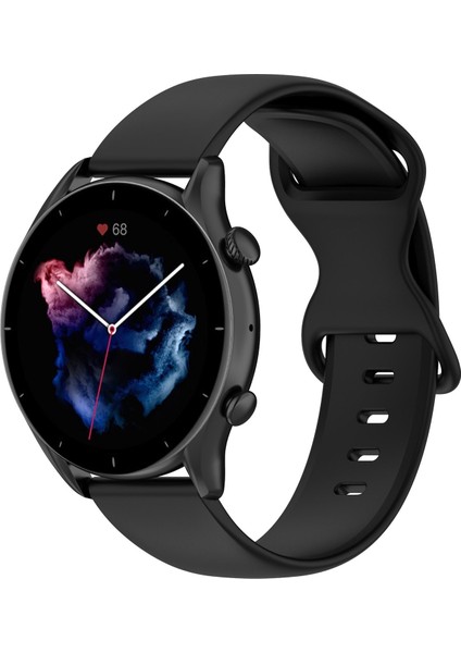 Xiaomi Mi Için Silikon Izle Bando Saat Renk 2 Siyah (Yurt Dışından)