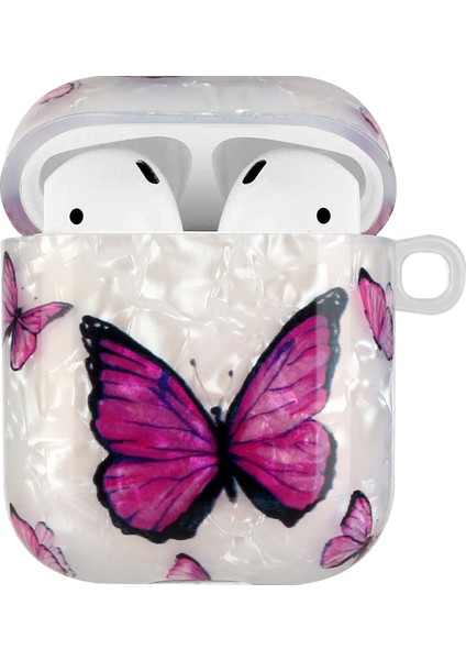 1/2 Mor Kelebek Için Kordonlu Boyalı Kulaklık Çantası (Yurt Dışından) fiyatları