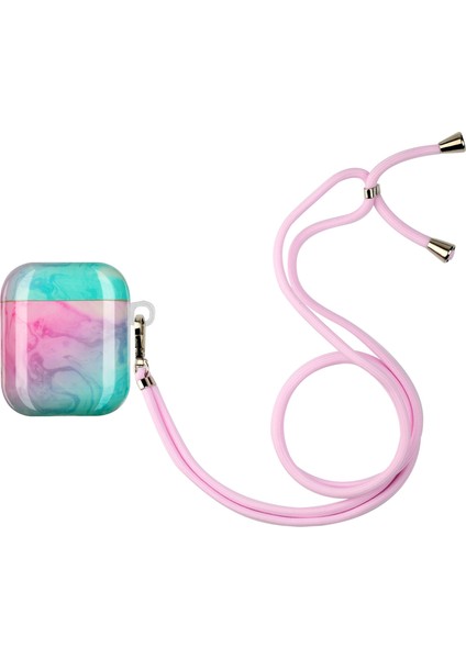 1/2 Pembe Yeşil Mable Için Boyalı Plastik Uzun Kordon Kasası (Yurt Dışından)