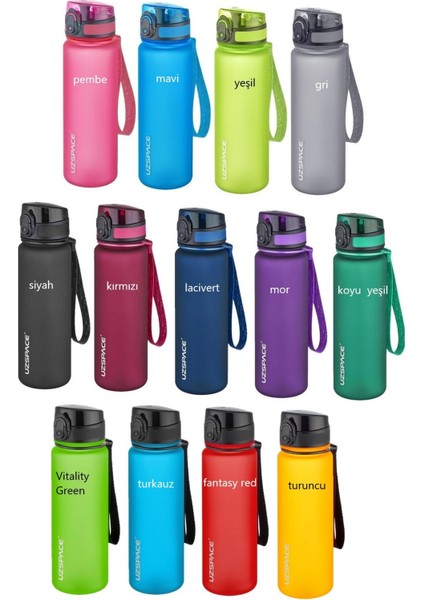 Tritan Su Matarası Softtouch 500 ml