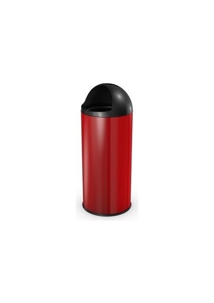 Bigbin Cap Kırmızı Çöp Kovası - 45 lt