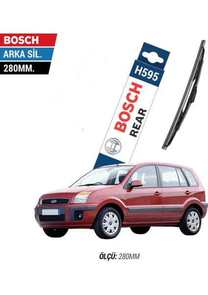 Ford Fusion Arka Silecek (2003-2012) Bosch Rear