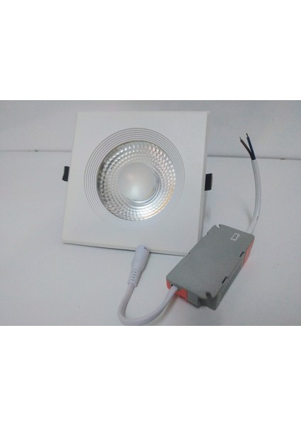 10W LED Down Light 3000K Square