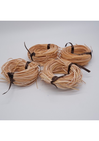 Yassı Rattan Doğal Bambu Çubuk 250 Gram Brüt - 2,25MM Rattan Ip