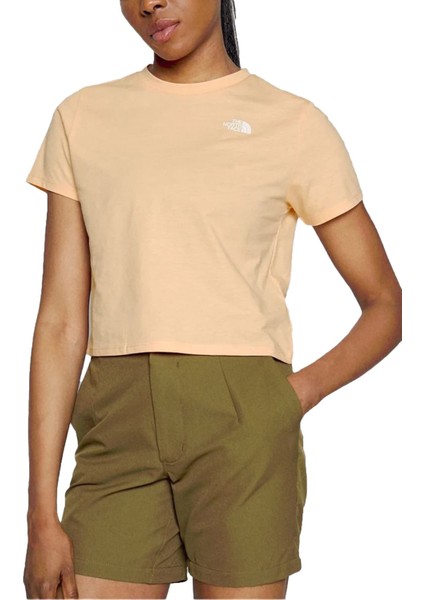 Foundation Crop Tee - Eu Kadın T-Shirt - NF0A55AY