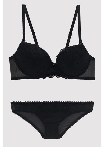 Pierre Cardin 4561 Balenli Dantelli Destekli Sütyen Takım modelleri