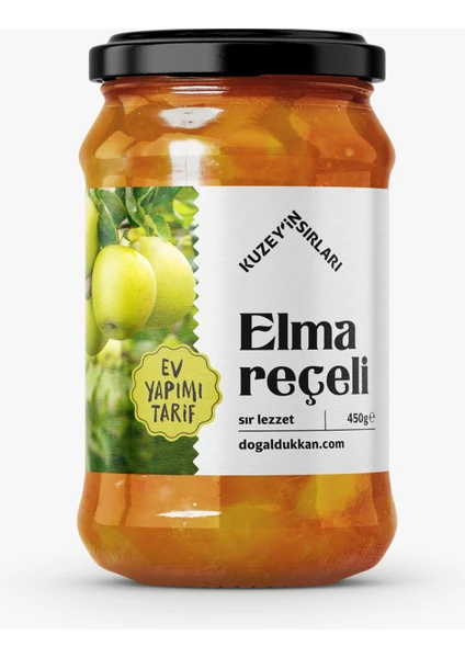 Kuzeyin Sırları Elma Reçeli 450 gr