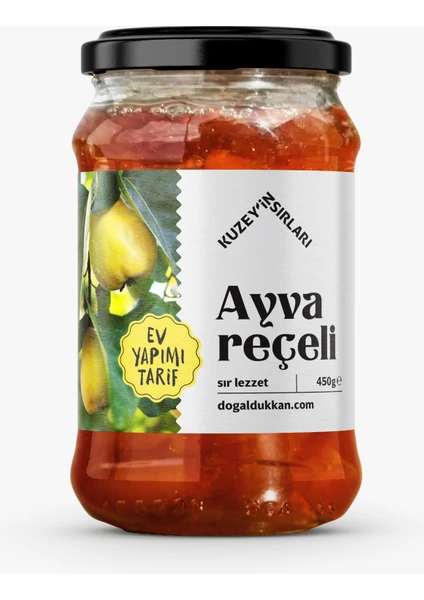 Kuzeyin Sırları Ayva Reçeli 450 gr