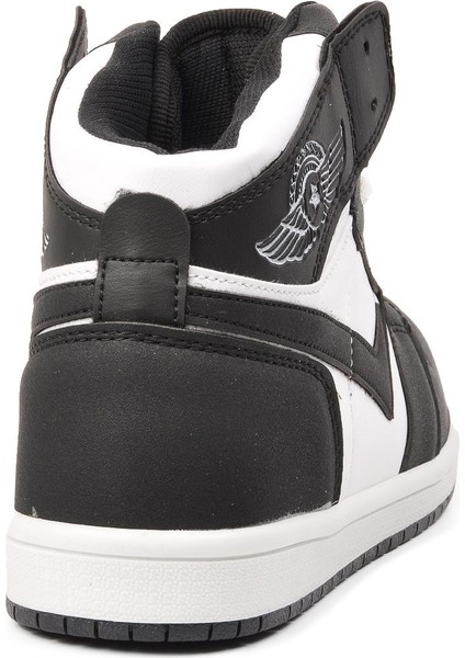 Lambırlent 8070 Beyaz-Siyah Erkek Bilek Boy Sneaker fırsatları