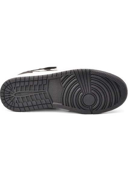 Lambırlent 8070 Beyaz-Siyah Erkek Bilek Boy Sneaker indirimleri