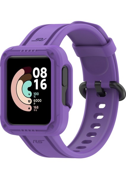 Xiaomi Redmi Için Silikon Izle Band 2 Mor Saat (Yurt Dışından)