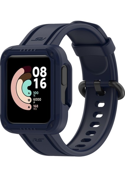 Xiaomi Redmi Için Silikon Izle Band 2 Mürekkep Blue (Yurt Dışından)