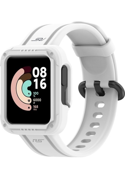 Xiaomi Mi Için Silikon Izle Band 2 Beyaz (Yurt Dışından)