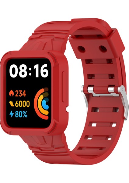 Xiaomi Poco Için Silikon Izle Band Red (Yurt Dışından)