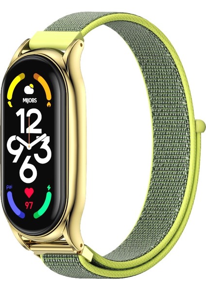 Xiaomi Mi Band 7/7 Nfc Sarı Için Naylon Saat Band (Yurt Dışından)