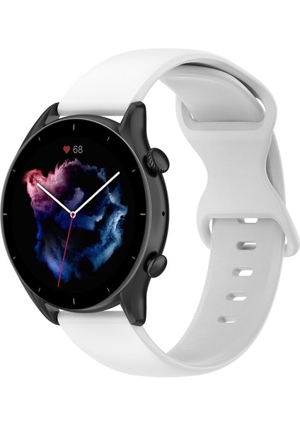 Xiaomi Haylou Rt LS05S Beyaz Için Silikon Saat Bandı (Yurt Dışından)