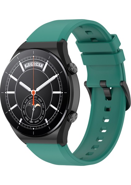 Xiaomi Için 22MM Silikon Saat Bandı S1 Green Watch (Yurt Dışından) fırsatları