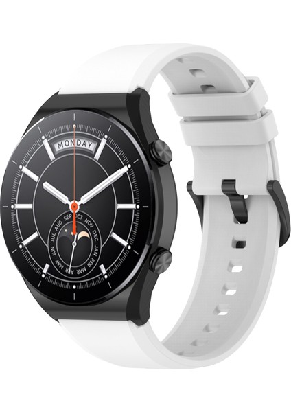 Xiaomi Için 22MM Silikon Saat Bandı S1 Beyaz Izle (Yurt Dışından) fırsatları