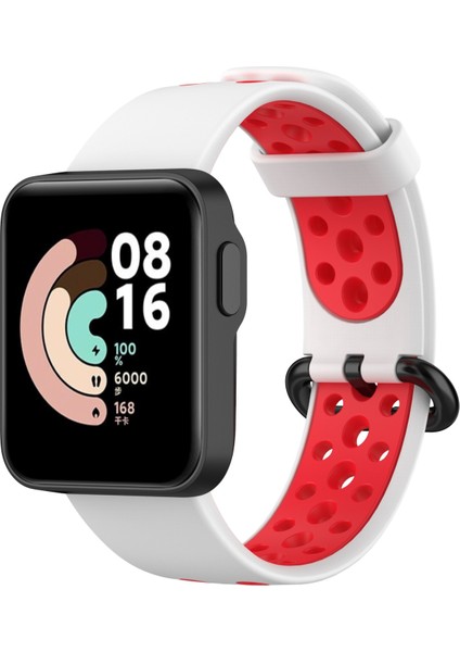 Xiaomi Redmi Için Silikon Izle Band 2 Beyaz Kirmıt (Yurt Dışından)