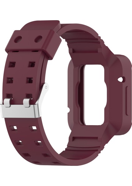 Xiaomi Redmi Için 2 Silikon Watch Band Wine Red (Yurt Dışından) modelleri
