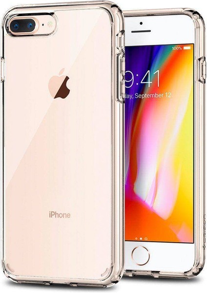 Iphone 7 Plus 8 Plus Uyumlu Şeffaf Telefon Kılıf