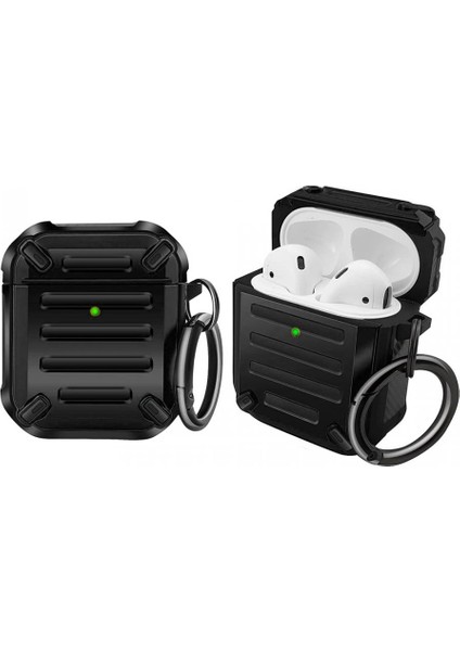 Airpods 1. Nesil Armour Kılıf Siyah
