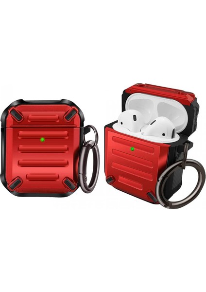 Airpods 2. Nesil Armour Kılıf Kırmızı