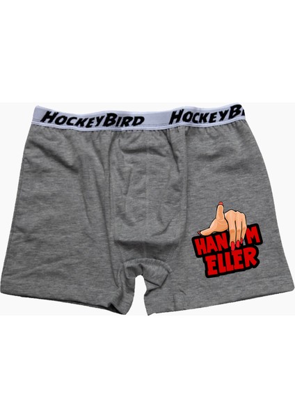 Hanımeller Gri Boxer