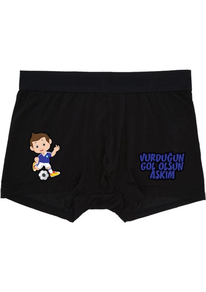 Vurduğun Gol Siyah Boxer