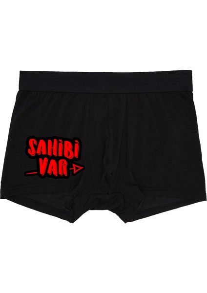Sahibi Var Siyah Boxer
