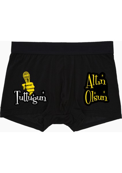 Tuttuğun Altın Siyah Boxer