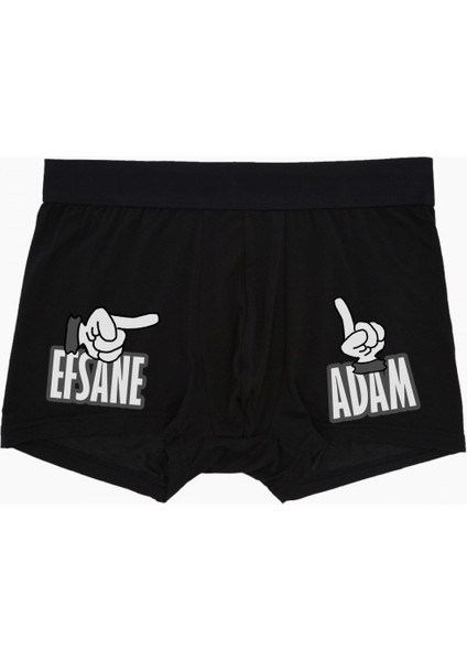 Efsane Adam Siyah Boxer