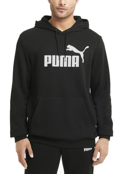 Ess Big Logo Hoodie Tr Erkek Günlük Sweatshirts 58668801 Siyah modelleri