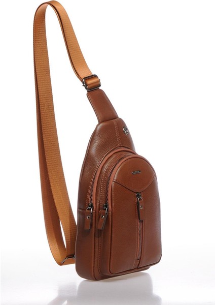 4270 %100 Hakiki Deri Erkek Body Bag Çanta