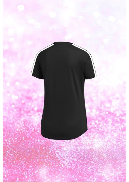 Büyük Beden Kadın Siyah Dri-Fit Kumaş Yuvarlak Yaka Şık Konforlu T-Shirt (4XL-10XL) fiyatları