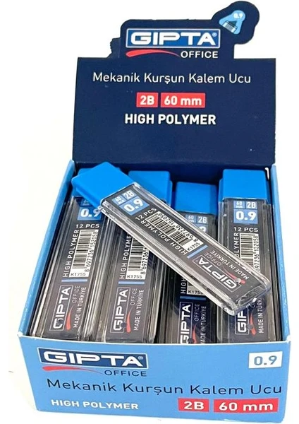 0.9 mm 2b 60 mm Uç 12'li Tüpte (24 Tüp-1 Paket)