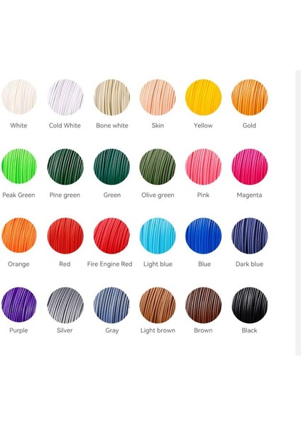 Esun Pla Plus Filament Ateş Kırmızı 1.75MM 1000GR modelleri