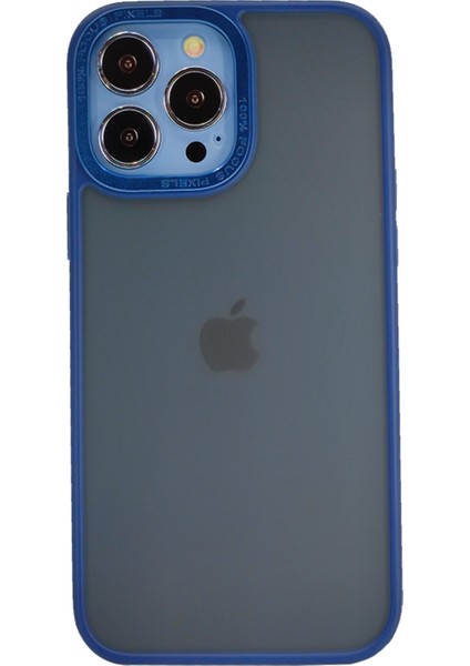 Apple iphone 13 Pro Max Uyumlu Nettech Kamera Metal Çerçeve Seri Arka Koruma