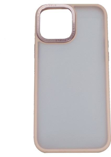 Apple iphone 13 Pro Max Uyumlu Nettech Kamera Metal Çerçeve Seri Arka Koruma