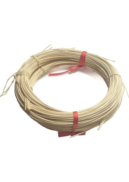 Rattan Doğal Bambu Çubuk 1kg Brüt - 1.5mm Örgü Rattan Ip