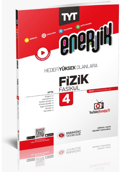 Karaağaç Yayınları 2023 Enerjik TYT Fizik Fasikülleri 4